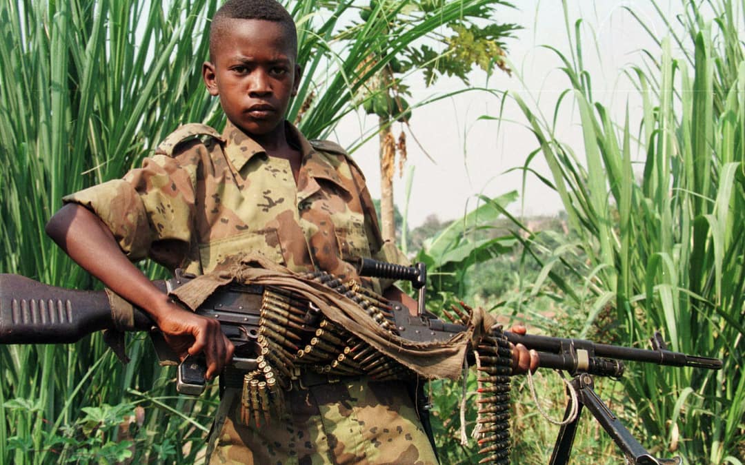 Uganda child soldier