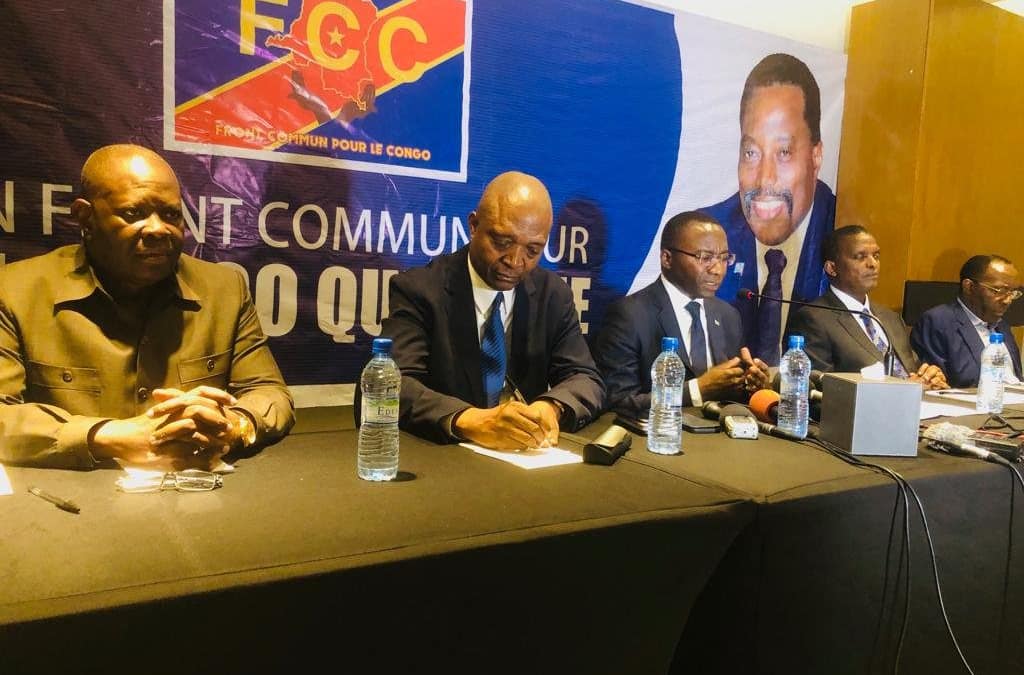 Common Front for the Congo(FCC) goes back to Basics