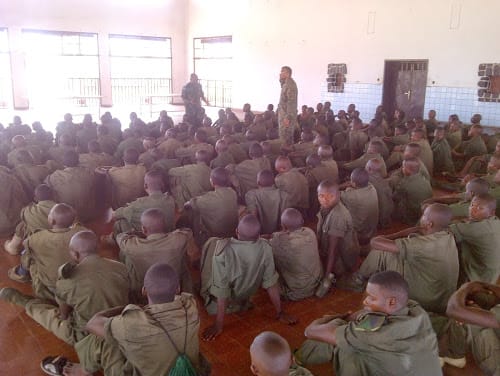 New Recruits of the Armed Forces of FARDC