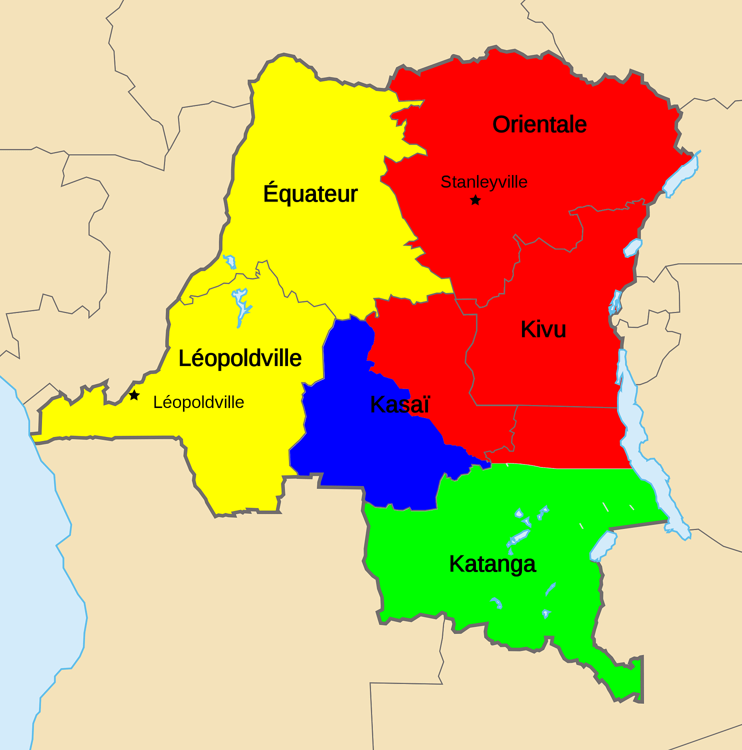 Balkanization of Congo