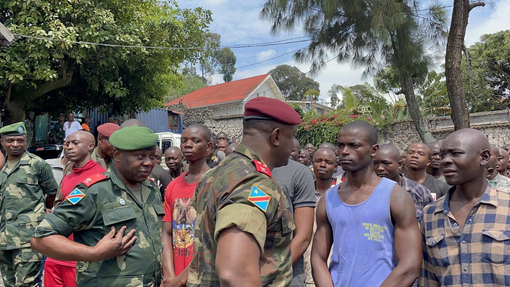  recruits at Goma